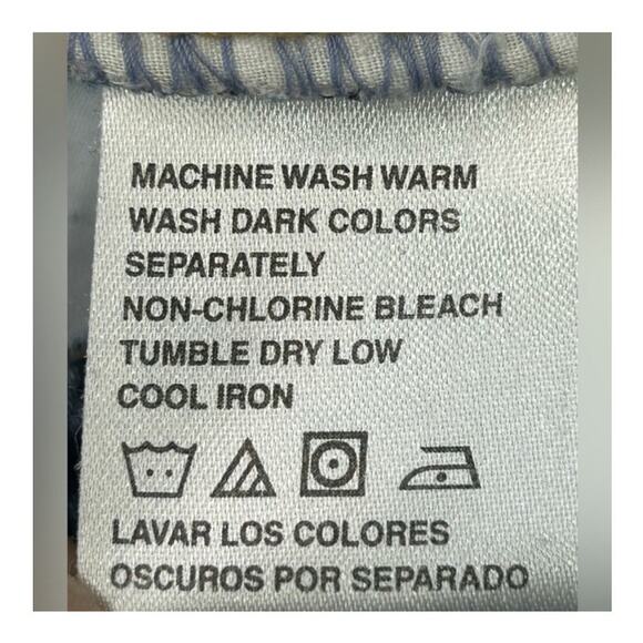 Vintage Liz Claiborne Mom Jeans High Waist Wide Leg Cropped Size 8 Petite Y2K - Picture 12 of 14